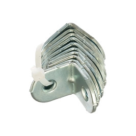 Кронштейн МК 20 х 20 мм, цинк, 10 шт