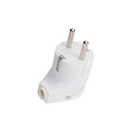 Вилка угловая с/з 16А