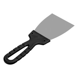 Шпательная лопатка из нержавеющей стали, 80 мм, пластмассовая ручка