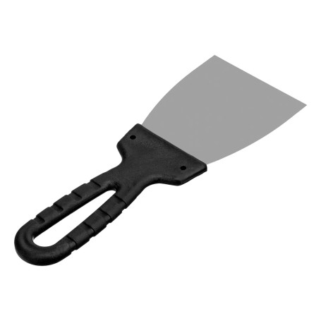 Шпательная лопатка из нержавеющей стали, 80 мм, пластмассовая ручка - Артикул 8543311