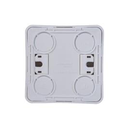 ЭТЮД О/У 2-клавишный ВЫКЛЮЧАТЕЛЬ 10 АХ, БЕЛЫЙ