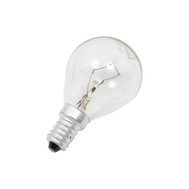 Лампочка накаливания 60W E14 220V шар прозрачная