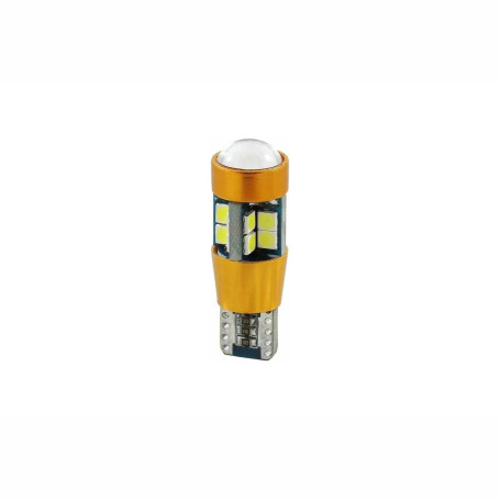 Лампа автомобильная светодиодная W5W, T10, 12V, 5W, W2.1x9.5d, 6200K, Canbus, LYNXAUTO - 1 шт - Артикул LD12805CM_LYN