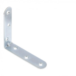 Кронштейн МК 80 х 80 мм, цинк, 5 шт