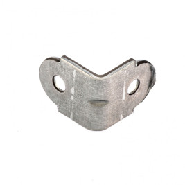 Уголок мебельный усиленный, 20х20х16 мм, цинк, 10 шт.