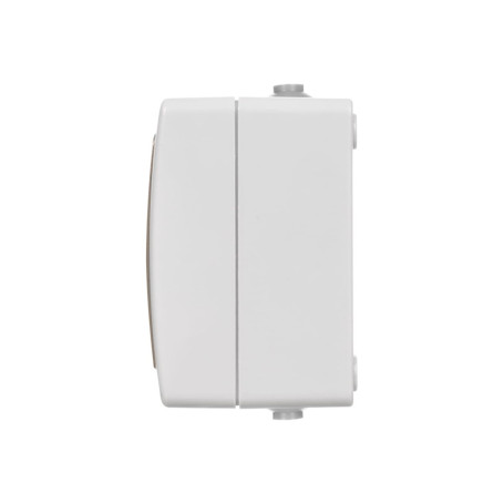 Розетка двойная 2П+3 (горизонтальная) открытой установки IP54 16А "Вуокса" TDM - Артикул SQ1803-0008