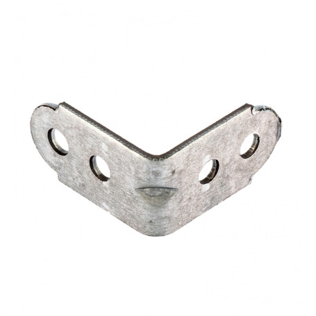 Уголок мебельный усиленный, 30х30х16 мм, цинк, 10 шт. - Артикул 4651311