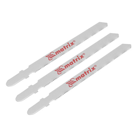 Полотна для электролобзика по металлу, 3 шт, 75 х 1.2 мм, BIM, EU- хвостовик - Артикул 7815011