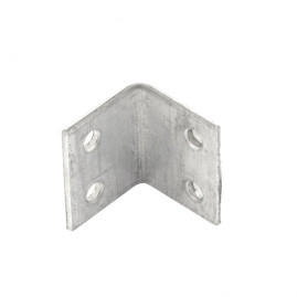 Уголок мебельный, 25х25х30 мм, цинк, 10 шт.