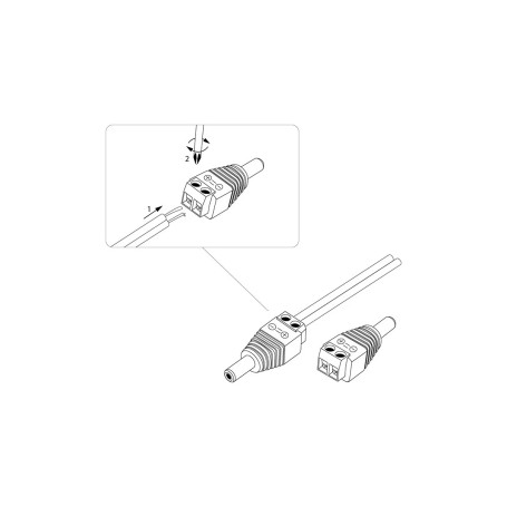 Разъем питания с клеммной колодкой (5 шт) - Артикул 2014519319667