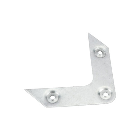 Уголок оконный, 1.2 мм, 50 х 50 мм, цинк 4 шт - Артикул 4651411