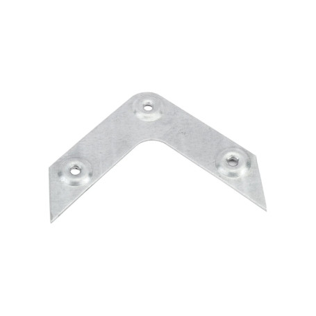 Уголок оконный, 1.2 мм, 50 х 50 мм, цинк 4 шт - Артикул 4651411