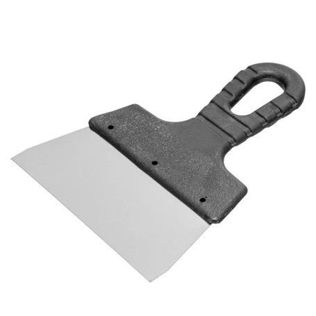 Шпатель фасадный из нержавеющей стали, 150 мм, пластмассовая ручка - Артикул 8543611