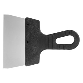 Шпатель фасадный из нержавеющей стали, 150 мм, пластмассовая ручка