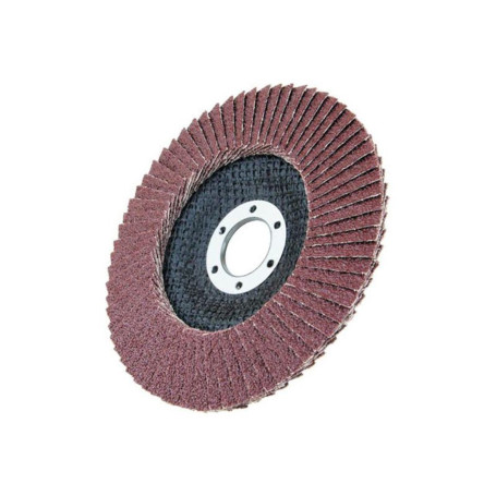 Круг лепестковый торцевой КЛТ-1, зернистость P 80 (16Н), 125 х 22,2 мм, "БАЗ" (2 штуки) - Артикул 7400612