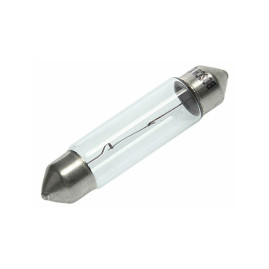 Лампа автомобильная накаливания C10W, 12V, 10Вт, SV8.5-8, BOSCH - 1 шт