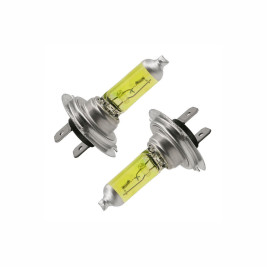 Лампа автомобильная галогеновая H7, 12V, 55Вт, PX26d, желтый свет, LYNXAUTO - 1 шт