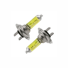 Лампа автомобильная галогеновая H7, 12V, 55Вт, PX26d, желтый свет, LYNXAUTO - 1 шт