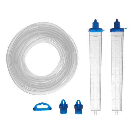 Гидроуровень, удлиненная колба, рельефная градуировка, 10м Барс - Артикул 3706412