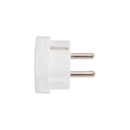 Переходник с английской вилки 13А, 250В, белый, AY-KA - Артикул 7714100