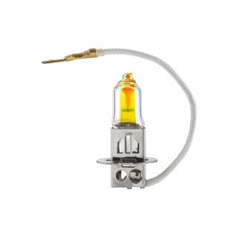 Лампа автомобильная галогеновая H3, 24V, 70Вт, PK22s, YELLOW, LYNXAUTO - 1 шт