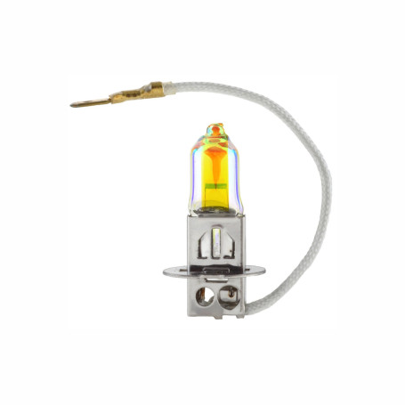 Лампа автомобильная галогеновая H3, 24V, 70Вт, PK22s, YELLOW, LYNXAUTO - 1 шт - Артикул L20370Y_LYN