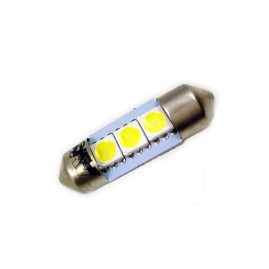 Лампы автомобильные светодиодные C5W T11, 12V, 0.2W, L-31мм CANBUS, SV8.5, AVS - 2 шт