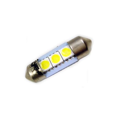 Лампы автомобильные светодиодные C5W T11, 12V, 0.2W, L-31мм CANBUS, SV8.5, AVS - 2 шт - Артикул A07043S_AV1