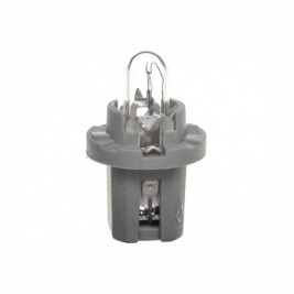 Лампа автомобильная накаливания BAX10d, 24V, 1.2Вт, D8.5D, для щитка приборов, BOSCH - 1 шт