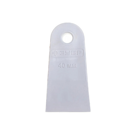 Шпатель резиновый белый 50 мм - Артикул 4606373106415