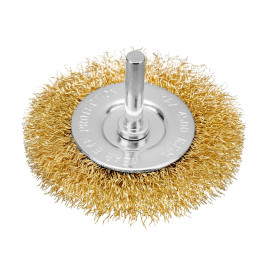 Набор щеток для дрели, 5 шт, 2 плоские, 50-75 мм, 3 "чашки", 25-50-75 мм, со шпильками