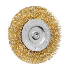 Набор щеток для дрели, 5 шт, 2 плоские, 50-75 мм, 3 "чашки", 25-50-75 мм, со шпильками