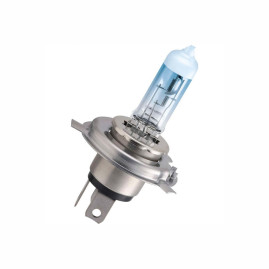 Лампа автомобильная галогеновая H4, 12V, 60/55Вт, P43t, SUPER WHITE, LYNXAUTO - 1 шт