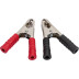 Зажим приборный "крокодил" красный + чёрный 100А - Артикул 16-0025