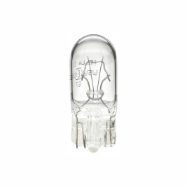 Лампа автомобильная накаливания W3W, 12V, 3WВт, W2.1x9.5d, HELLA - 1 шт