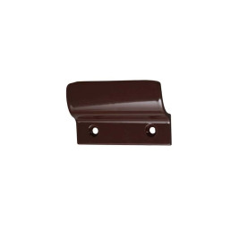 Ручка балконная коричневая, металл