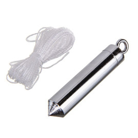 Отвес цилиндрический, 500 г, шнур 5 м