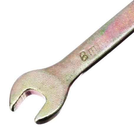 Ключ комбинированный, 8 мм, желтый цинк - Артикул 1497411