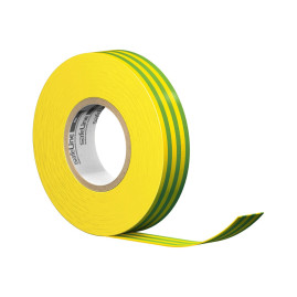 Изолента sefline жёлто зелёная 19 мм х 20 м