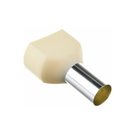 Наконечник втулочный двойной изолированный ТЕ 16-14 (10 шт)