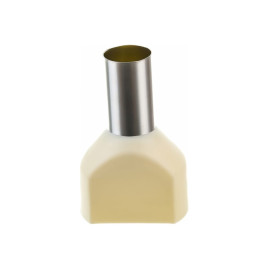 Наконечник втулочный двойной изолированный ТЕ 16-14 (10 шт)