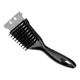 Щетка для чистки гриля 20 см, 2 в 1 (щетка, скребок)