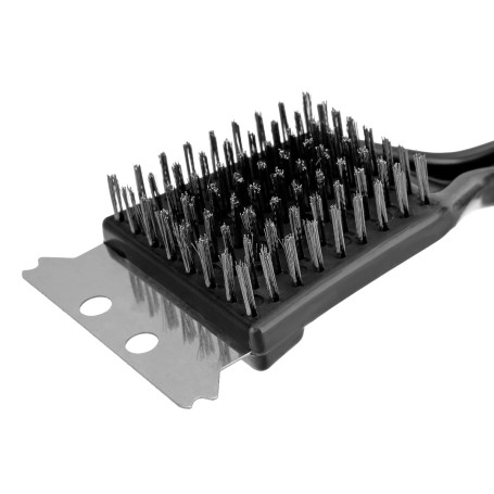 Щетка для чистки гриля 20 см, 2 в 1 (щетка, скребок) - Артикул 6965011