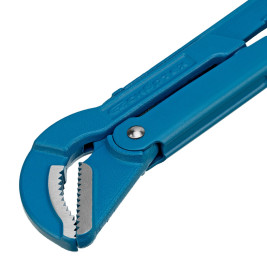 Ключ трубный рычажный газовый, 545 х 50 мм, с изогнутыми губками