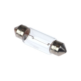 Лампа автомобильная накаливания C10W, 12V, 10Вт, SV8.5, L- 39мм, LYNXAUTO - 1 шт
