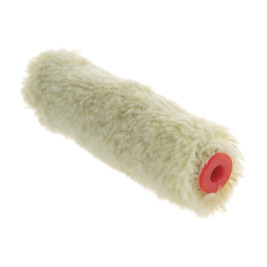 Мини-валик сменный для грубых поверхностей синтетический, 100 мм, ворс 14 мм, D 16 мм, D ручки 6 мм,