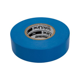 Изолента синяя 19 мм 20 м safeline