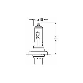 Лампа автомобильная галогеновая H18, 12V, 65Вт, PY26d-1, ORIGINAL LINE Osram - 1 шт