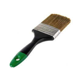 Кисть плоская, искусственная щетина, для лака, 75мм