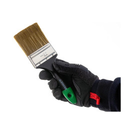 Кисть плоская, искусственная щетина, для лака, 75мм